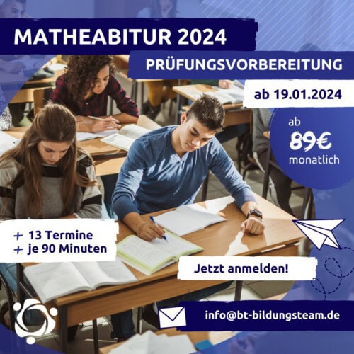 Matheabitur 2024 - Prüfungsvorbereitung